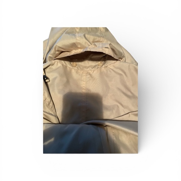 Capelli New York Womens Trench Coat Size M Leopard Print Lined Removable Hood - Picture 8 of 10